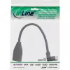InLine Micro USB OTG Adapter Cable Micro-B male angled to USB A female 0.1m