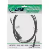 InLine Japan to Euro8 IEC-C7 power cable, black, 1.8m
