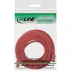 InLine Patch Cable S/FTP PiMF Cat.6 250MHz copper halogen free red 15m