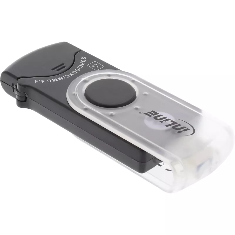 InLine USB 3.0 Mobile Card Reader with 2 Slots for SD SDHC SDXC microSD