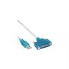 USB Printer Cable InLine 33397I 1.8m Type A male to DB25 female