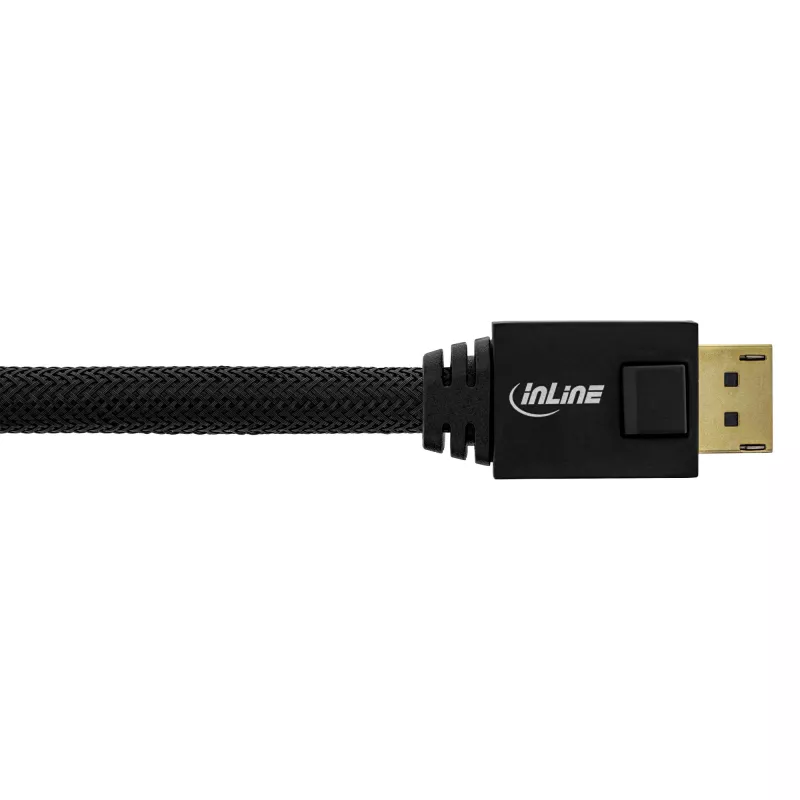 InLine DisplayPort active cable, black, gold-plated contacts, 20m