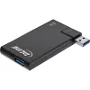 InLine USB 3.0 Rotatable Hub, 4 Port, black
