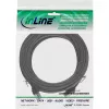 InLine Slim round Patch Cable U/FTP Cat.6A black 10m