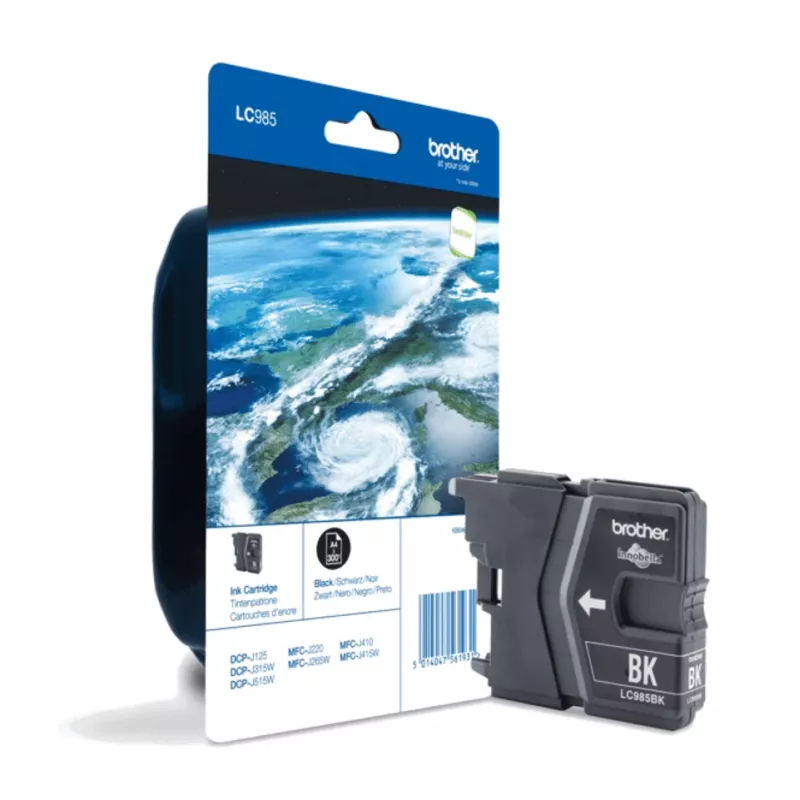 Brother LC985BKBP ink cartridge 1 pc(s) Original Black