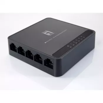 Network Switch LevelOne FEU-0512 Fast Ethernet 10/100 Black