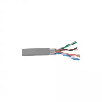 InLine Solid Installation Cable F/UTP Cat.5e AWG24 CCA PVC 100m
