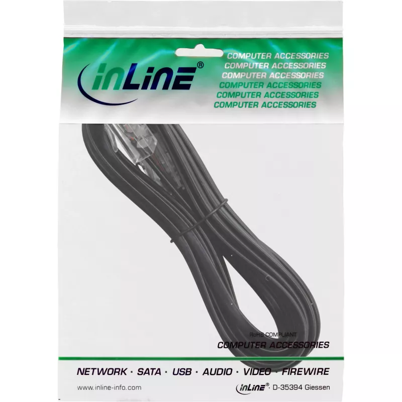 InLine ISDN Cable RJ45 male / male 8P4C 3m