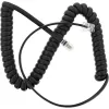 InLine Handset spiral cable, RJ10 4P4C M/M, black, max. 4m