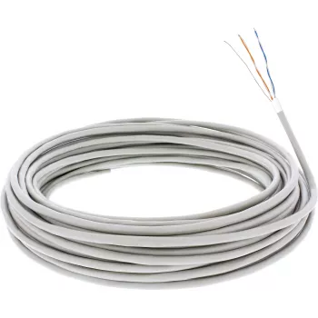 InLine Telephone Installation Cable 4 Wire solid 2x2x0.6mm shielded 100m