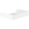 Modular shelf InLine Slatwall Shelf large white Steel 318mm 250mm 68mm