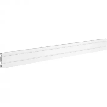 InLine Aluminum Slatwall Panel for wall mounting, white, 1.2m