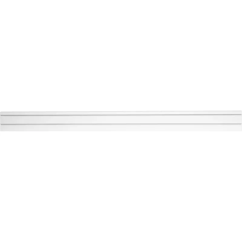InLine Aluminum Slatwall Panel for wall mounting, white, 1.2m