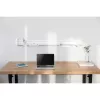 InLine Aluminum Slatwall Panel for wall mounting, white, 1.2m