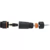 InLine Cat.6A coupling, waterproof IP68, 2x RJ45 F/F, 1:1