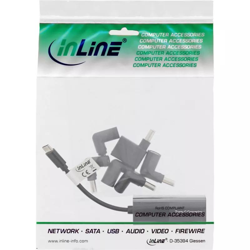 Power Supply Unit InLine Notebook 26679 USB-C 7-in-1 Charging Set