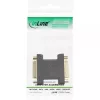 InLine DVI-I Adapter digital + analog 24+5 female / female black gold plated