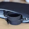 InLine Magnetic USB-C cable, USB-C male/male, 100W, black, 2m