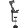 Power extension holder InLine 23191B black ABS steel 100mm width