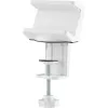 Power extension holder InLine 23191W white ABS steel 100mm width