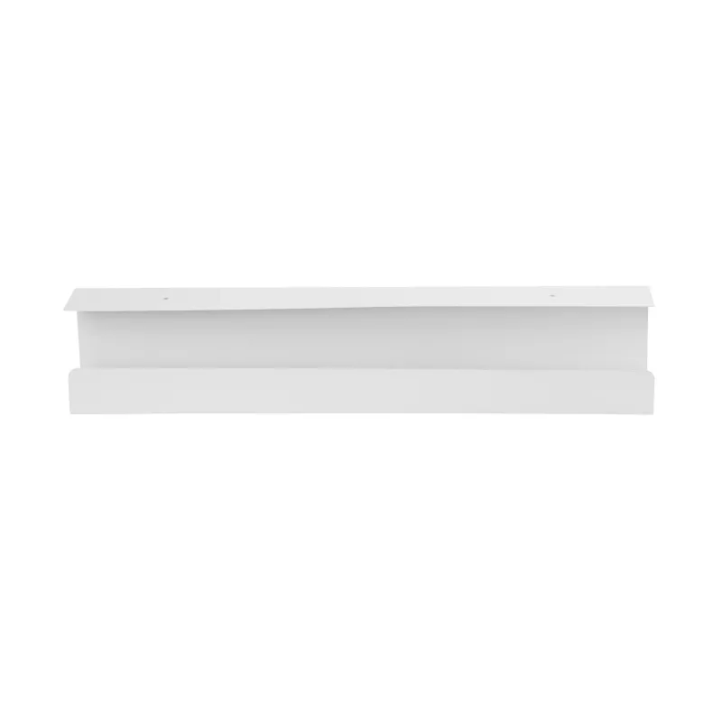 InLine under-table cable management system 23190W — steel, white, 114×600×76 mm