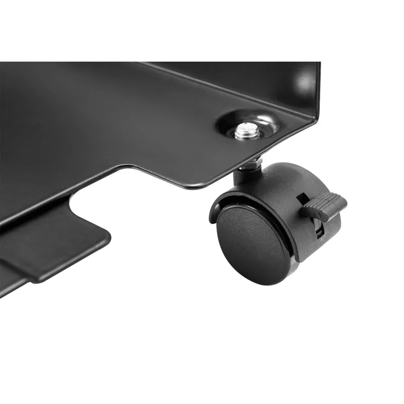 InLine PC-Trolley, Rolling support for computer cases, max 10kg, black
