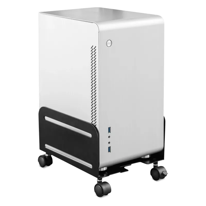 InLine PC-Trolley, Rolling support for computer cases, max 10kg, black