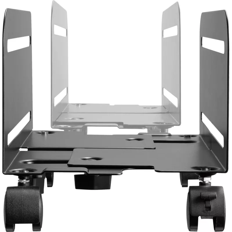InLine PC-Trolley, Rolling support for computer cases, max 10kg, black