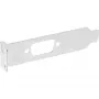 Low Profile Slot Bracket InLine 33208D with hole for DB9 connector