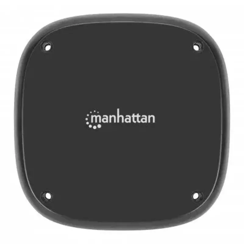 Wireless Charging Pad Manhattan 10W Under-Desk Black 1.2m Cable