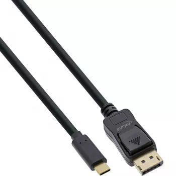 USB Display Cable InLine 64123 USB-C male to DisplayPort male 3m