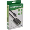 InLine USB Display Cable, USB-C male / VGA male (DP Alt Mode), black, 2m
