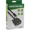 InLine USB Display Cable, USB-C male / DVI male (DP Alt Mode), black, 1m