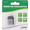 InLine USB Display Converter, USB-C male to HDMI female, 4K60Hz
