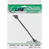 InLine patch cable extension, RJ45 protector, S/FTP (PiMf), Cat.6A, 0.2m
