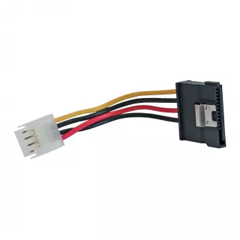 InLine SATA Power Adapter Cable 3.5 inch / 15 Pin SATA with latch 0.15m