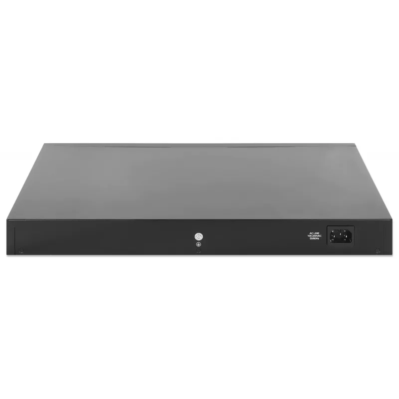 Intellinet 48-Port Gigabit Ethernet PoE+ Layer 2+ Managed Switch with Six 10G SFP+ Uplinks IEEE 802.3at/af (PoE+/PoE) Compliant, 450 W PoE Power Budget, Layer 2+/Layer 3 Lite, 6 x 10G SFP+ Open