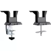 InLine desk mount w/ lift and USB/Audio, 2 monitors up to 81cm (32 inch),black