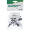 Adjustable Cable Clamp InLine 85 mm, black, 10 pcs