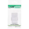 InLine USB 3.1 Snap-In module, USB-C F/F, white housing