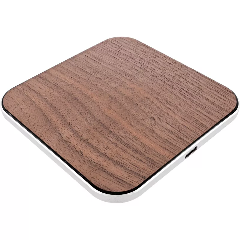 InLine Qi woodcharge, wireless fast charger, 5/7,5/10W/15W, USB-C, w/o logo