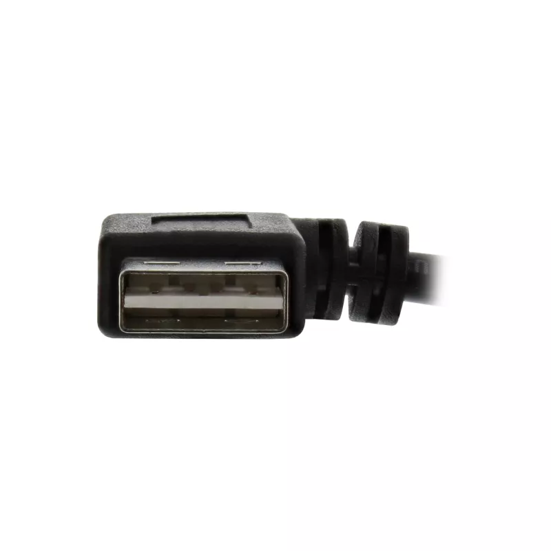 InLine USB 2.0 Smart Cable angled + reversible Type A male / female black 2m