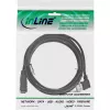 InLine USB 2.0 Smart Cable angled + reversible Type A male / female black 2m