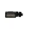 InLine USB 2.0 Smart Cable angled + reversible Type A male / female black 0.2m