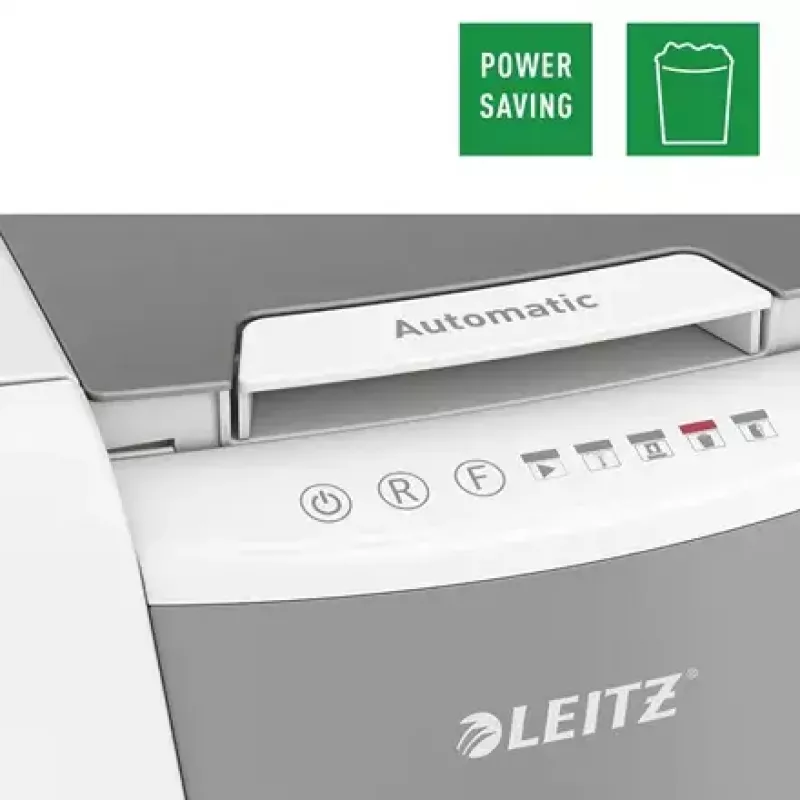 Leitz IQ Autofeed Small Office 100 Automatic Paper Shredder P5