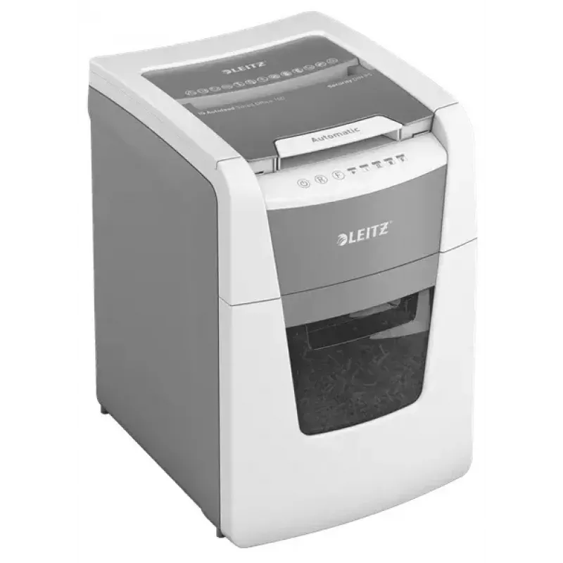 Leitz IQ Autofeed Small Office 100 Automatic Paper Shredder P5