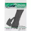 InLine TAE-N cable, TAE-N / RJ11 6P4C, 1m, 1 m, TAE-N, RJ11, Male, Male, Black