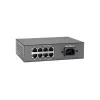 LevelOne 8-Port Fast Ethernet PoE Switch, 802.3at/af PoE, 4 PoE Outputs, 65W