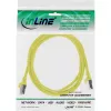 Patch Cable InLine Cat5e SF/UTP, 1 m, yellow