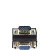 InLine VGA Adapter 90° 15 Pin male / female, InLine, 37248I